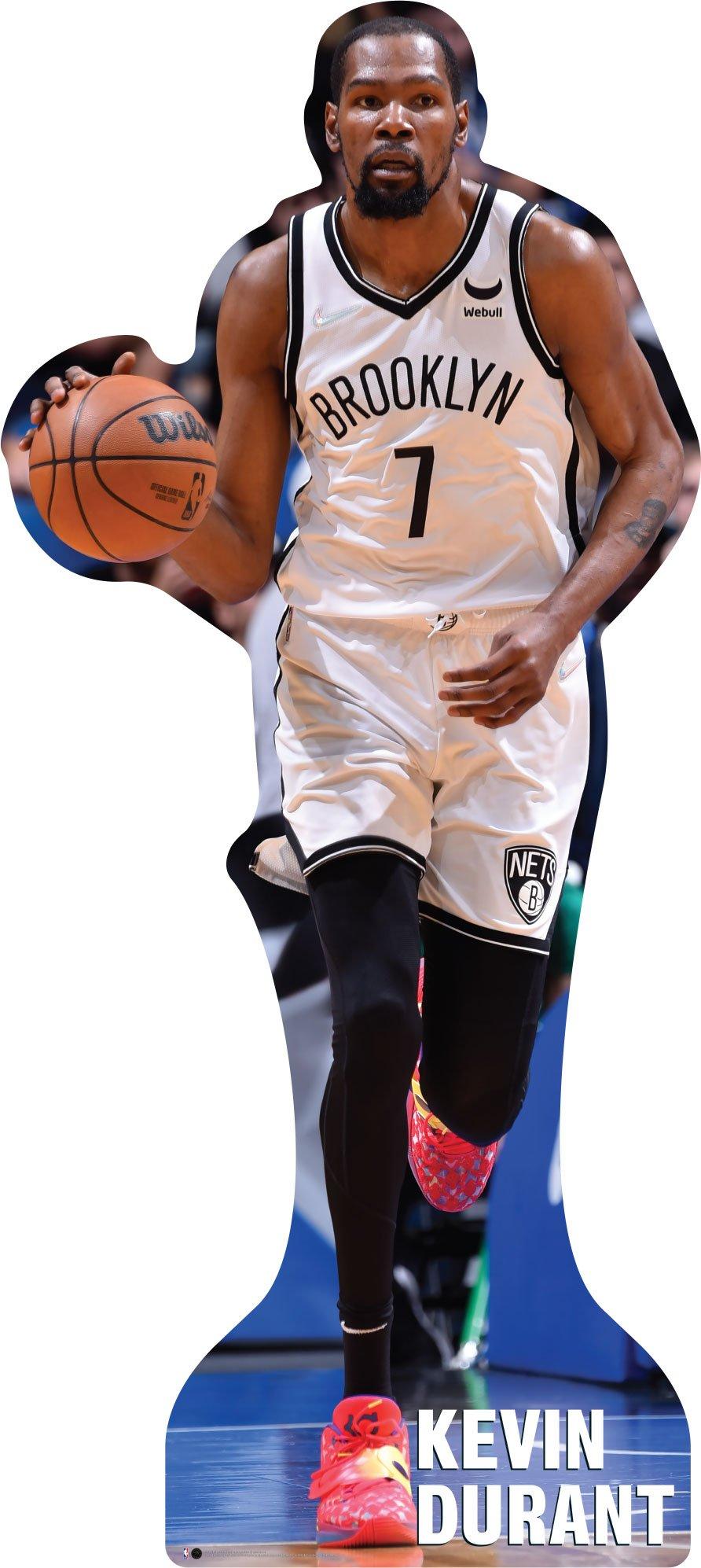 Kevin Durant Life-Size Cardboard Cutout, 6ft 10in - NBA Brooklyn Nets